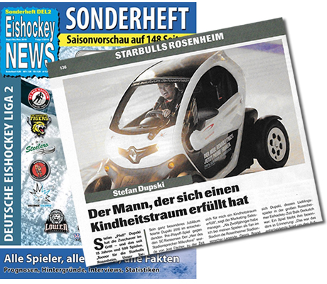 Bericht in der Eishockeynews